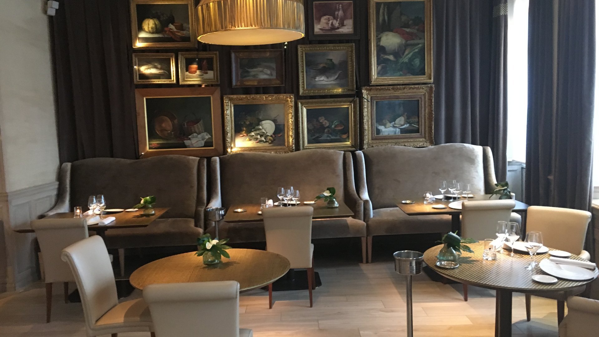 Dîner tout champagne au Georges*